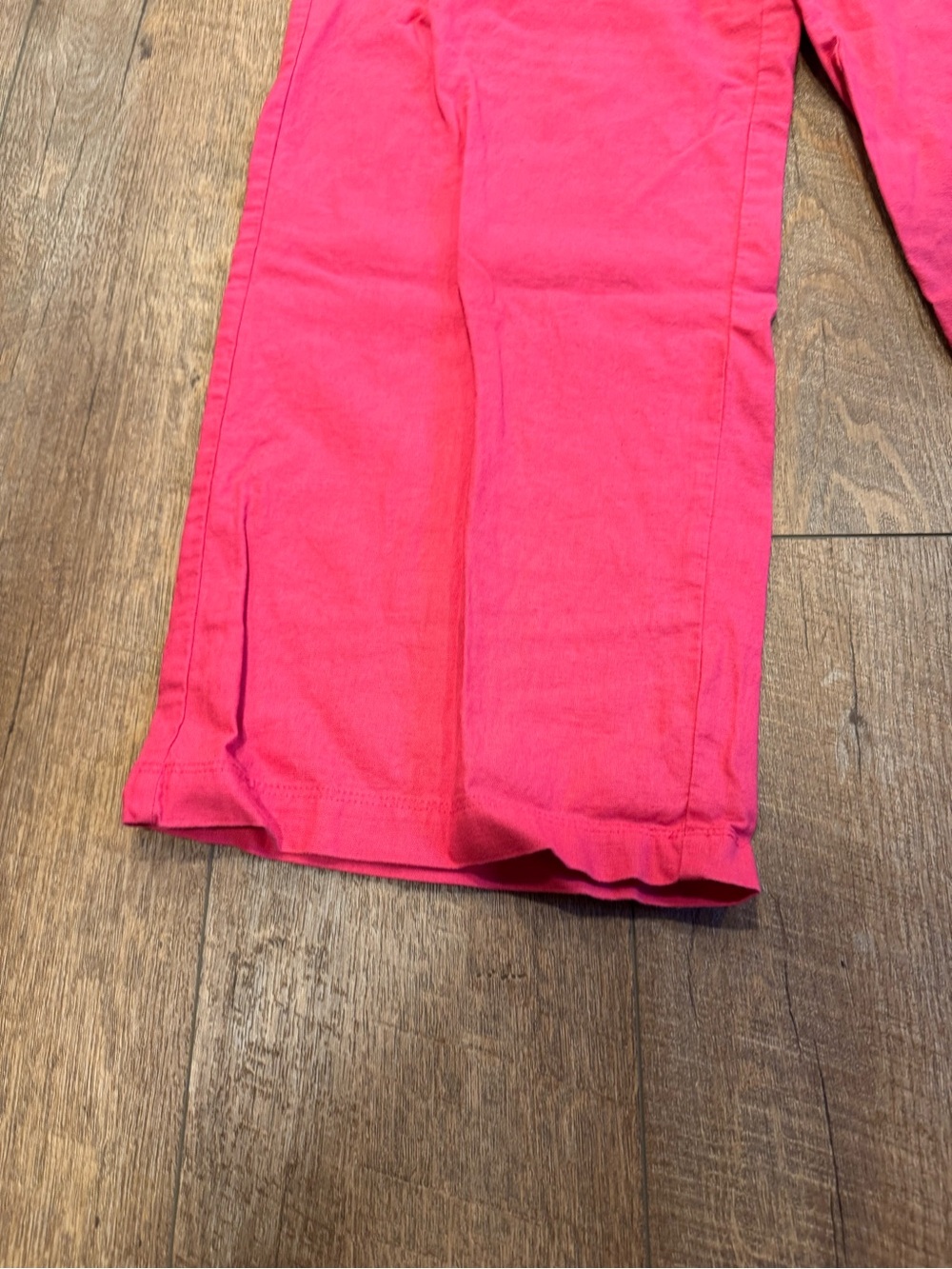 J.Crew Linen-Blend Slim Wide-Leg Drawstring Pants Vibrant Hot Pink Size 12 - Picture 2 of 8